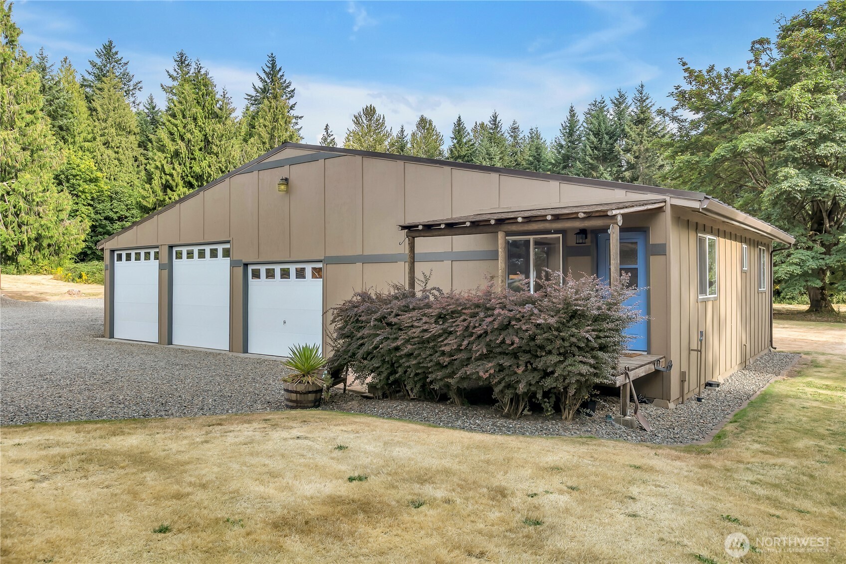 Private Buckley Rambler with Shop & 1bd/1ba ADU