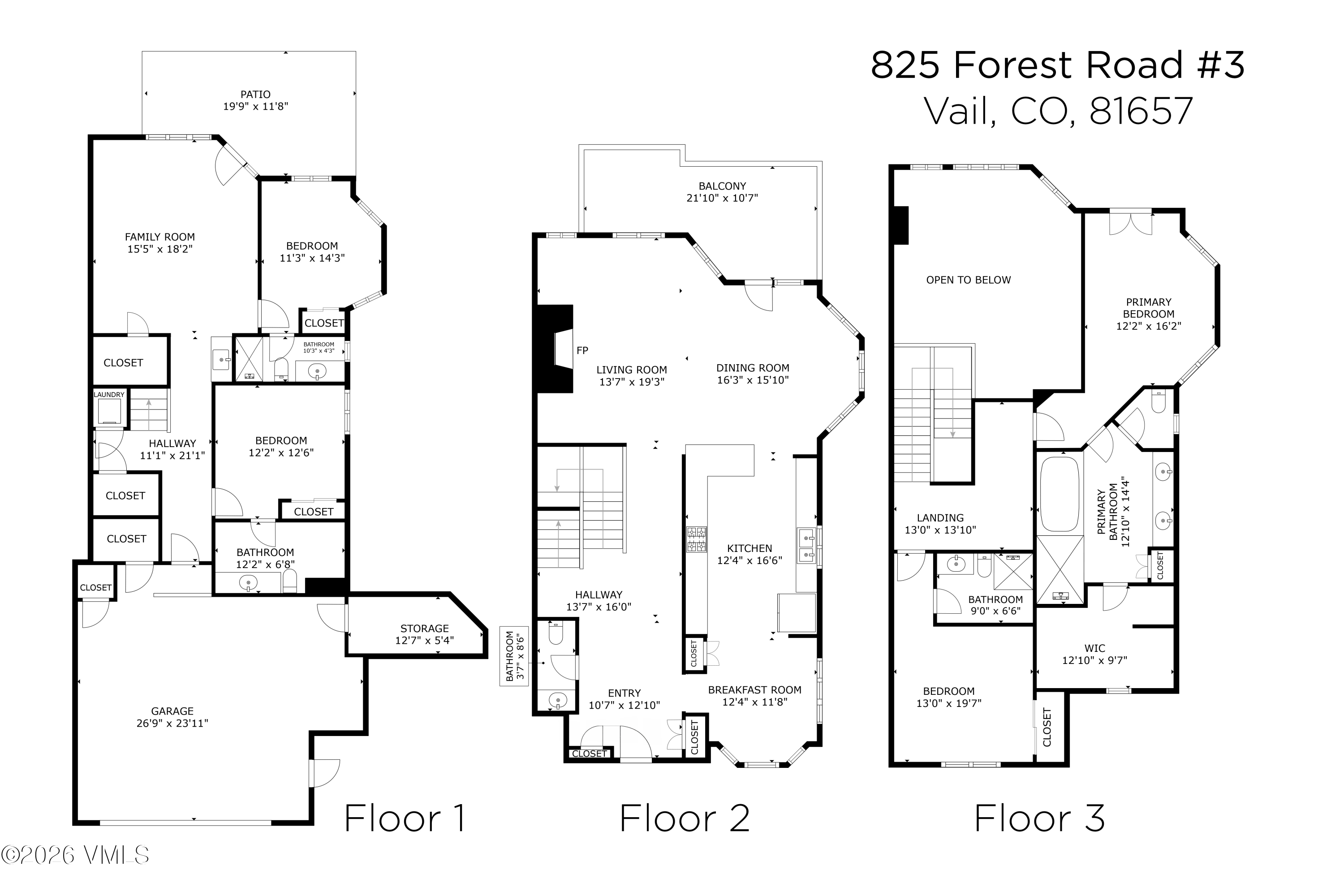 825 W Forest Road 3
