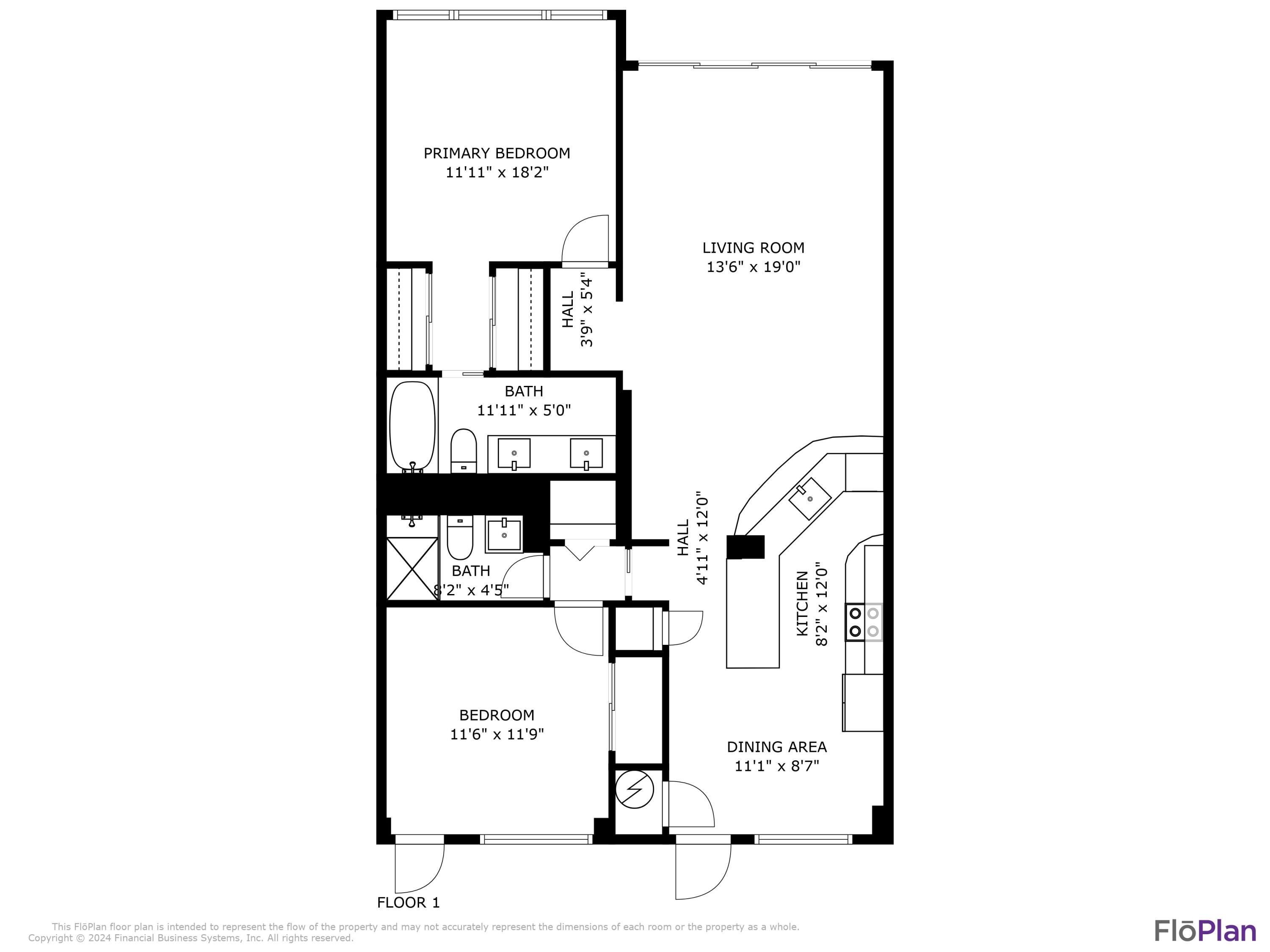 2611 N Riverside Drive Unit: 1006