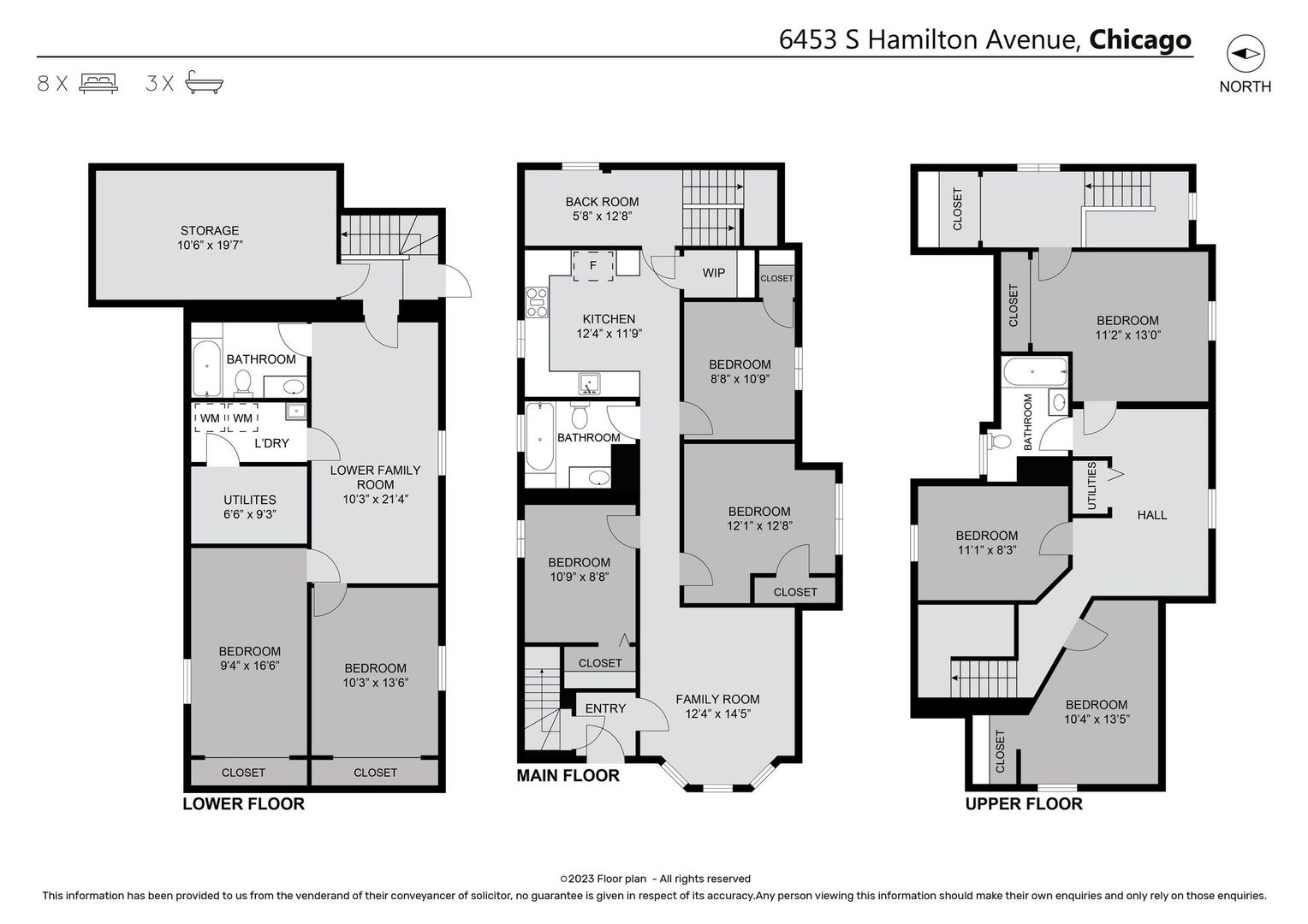 6453 S Hamilton Avenue