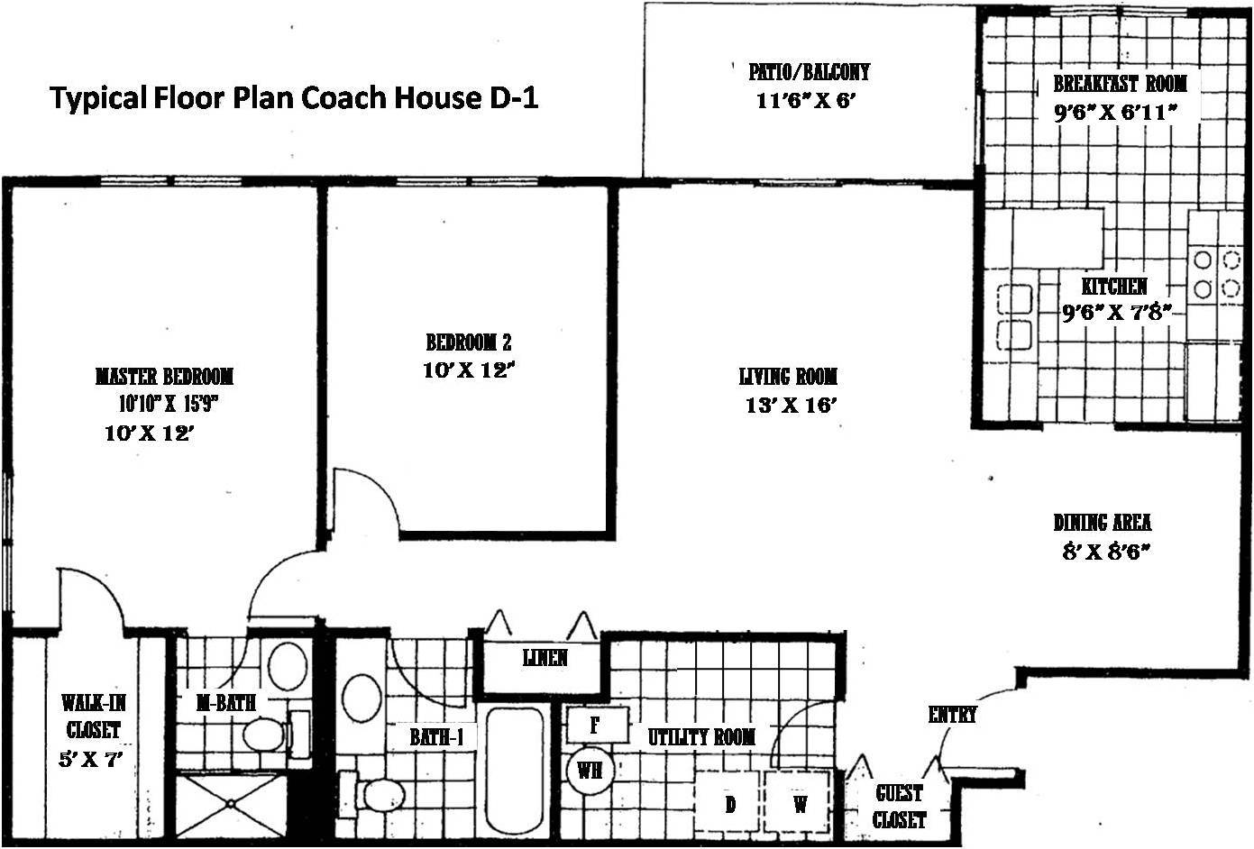 1253 Williamsburg Drive Unit: D1