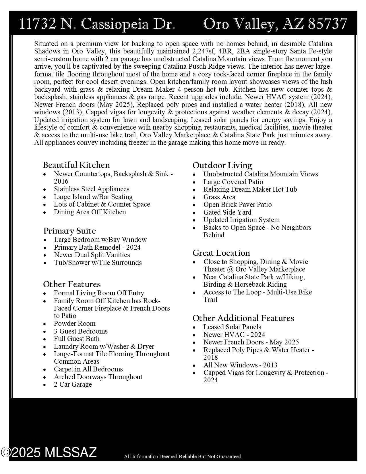 11732 N Cassiopeia Drive