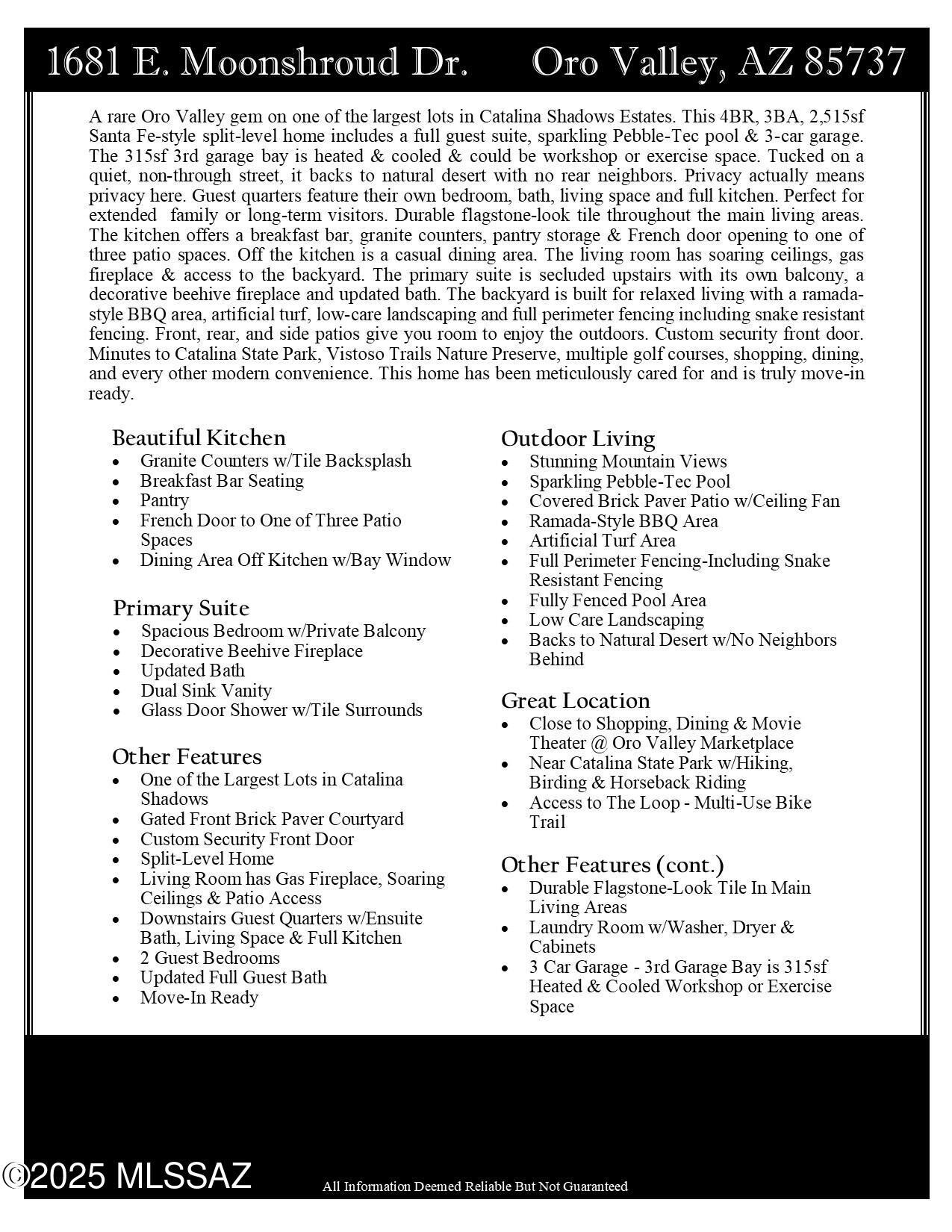 1681 E Moonshroud Drive