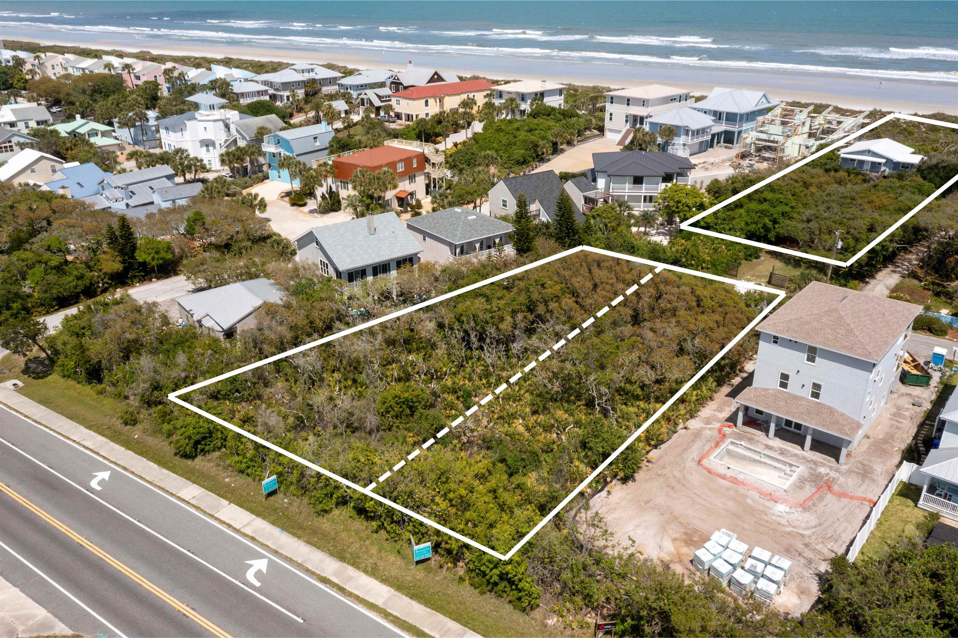 6400 Broward St with Lots 1 & 2