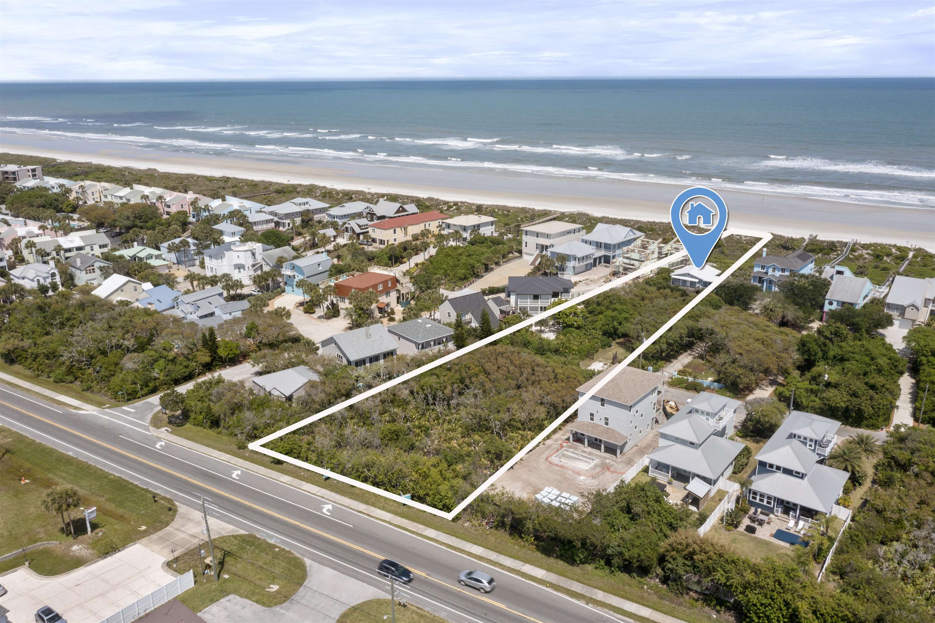 6400 Broward St with Lots 1 & 2