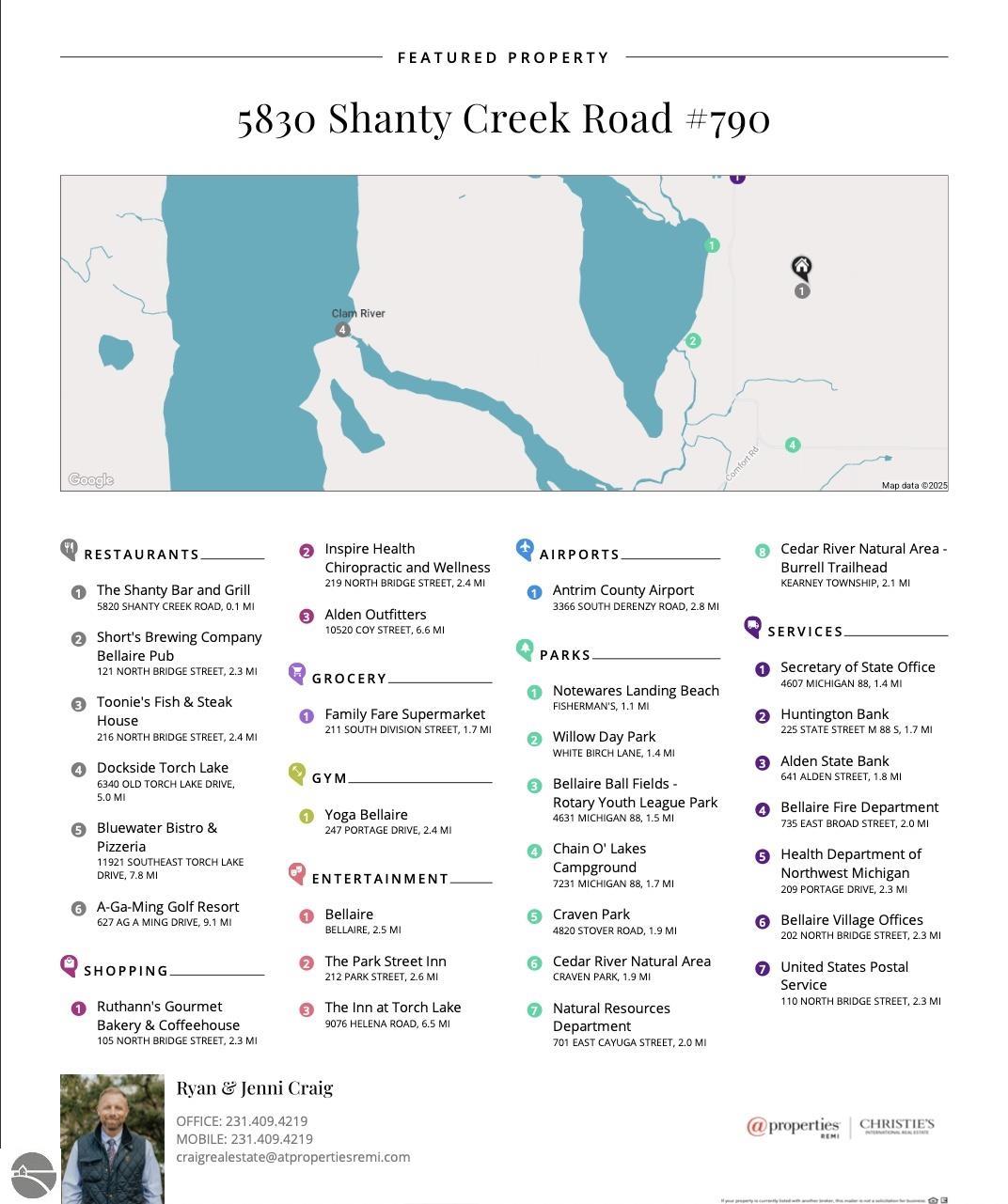 5830 Shanty Creek Road # 791 Unit: 789-791