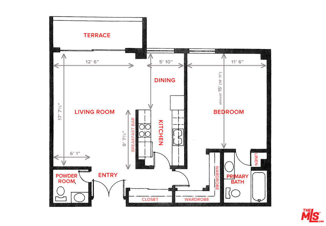 1131 ALTA LOMA RD Unit: 518