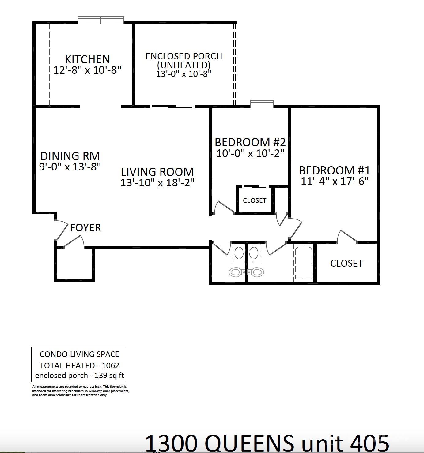 1300 Queens Road Unit: 405