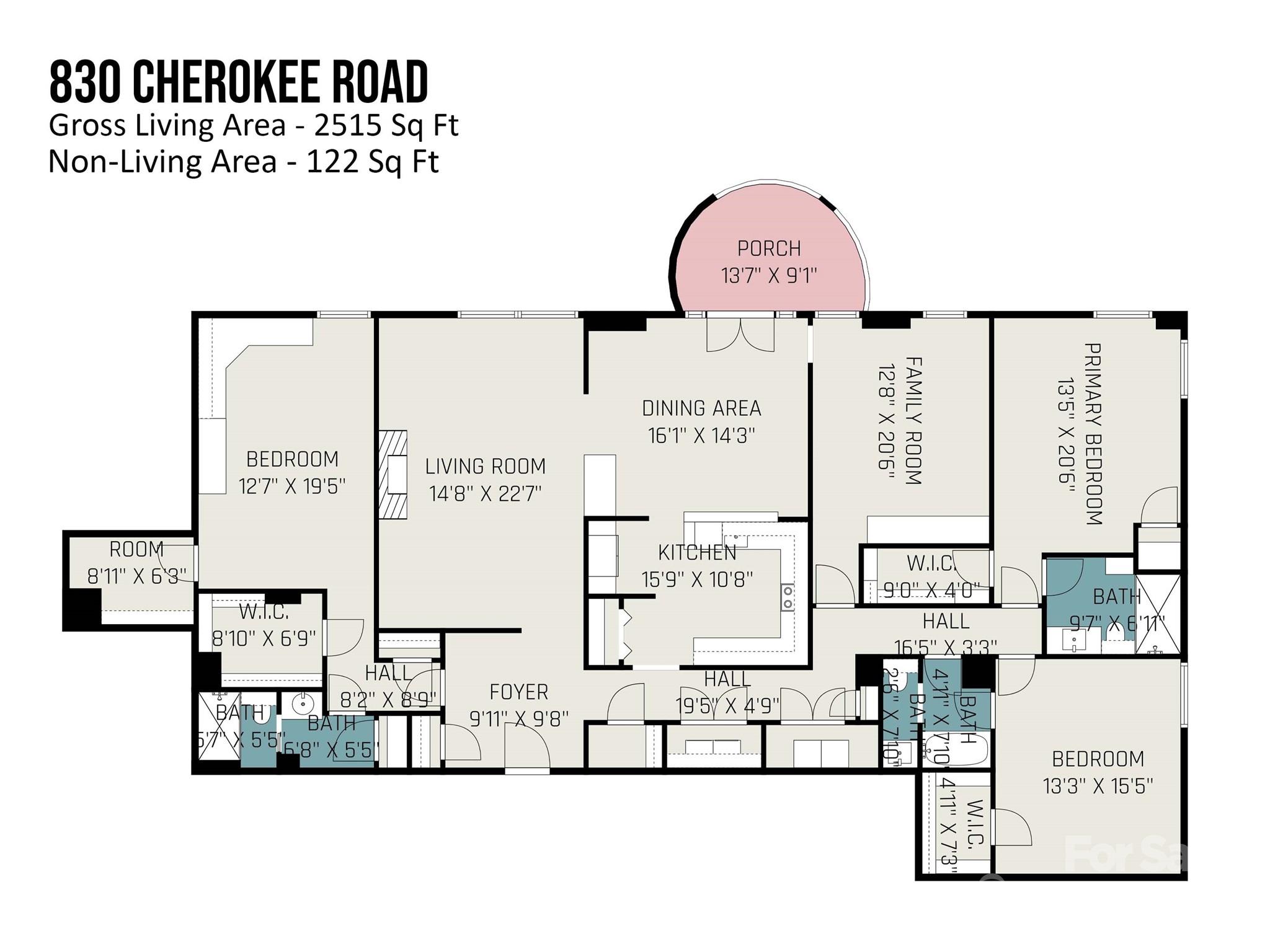 830 Cherokee Road