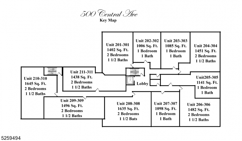 500 Central Ave, Apt 310 310