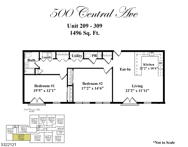 500 Central Avenue, Apt 209 209
