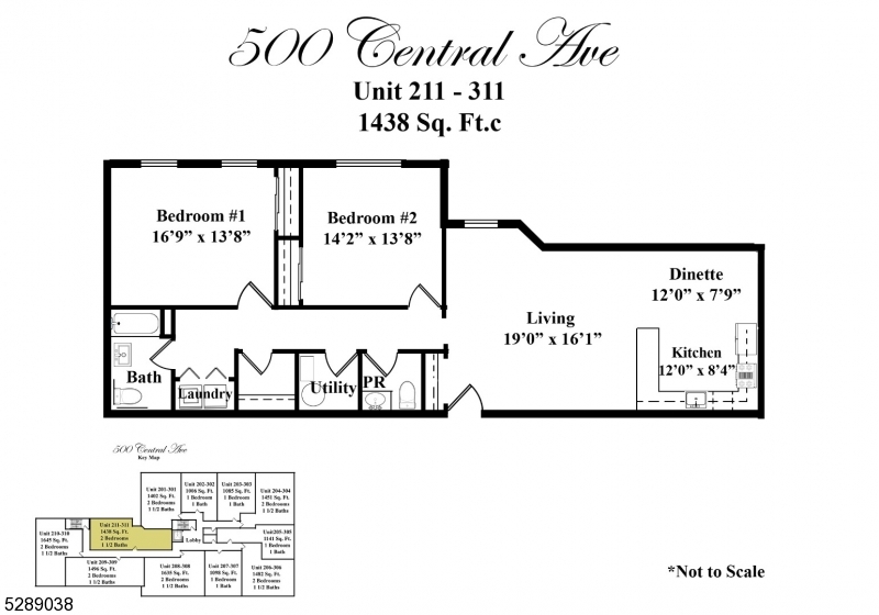 500 Central Ave, Apt 311