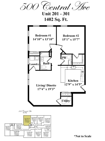 500 Central Avenue, Unit 301 301