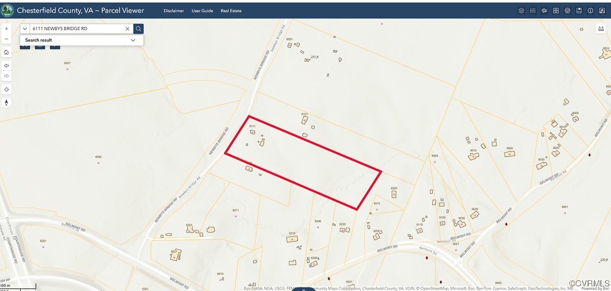 6111 Newbys Bridge Rd