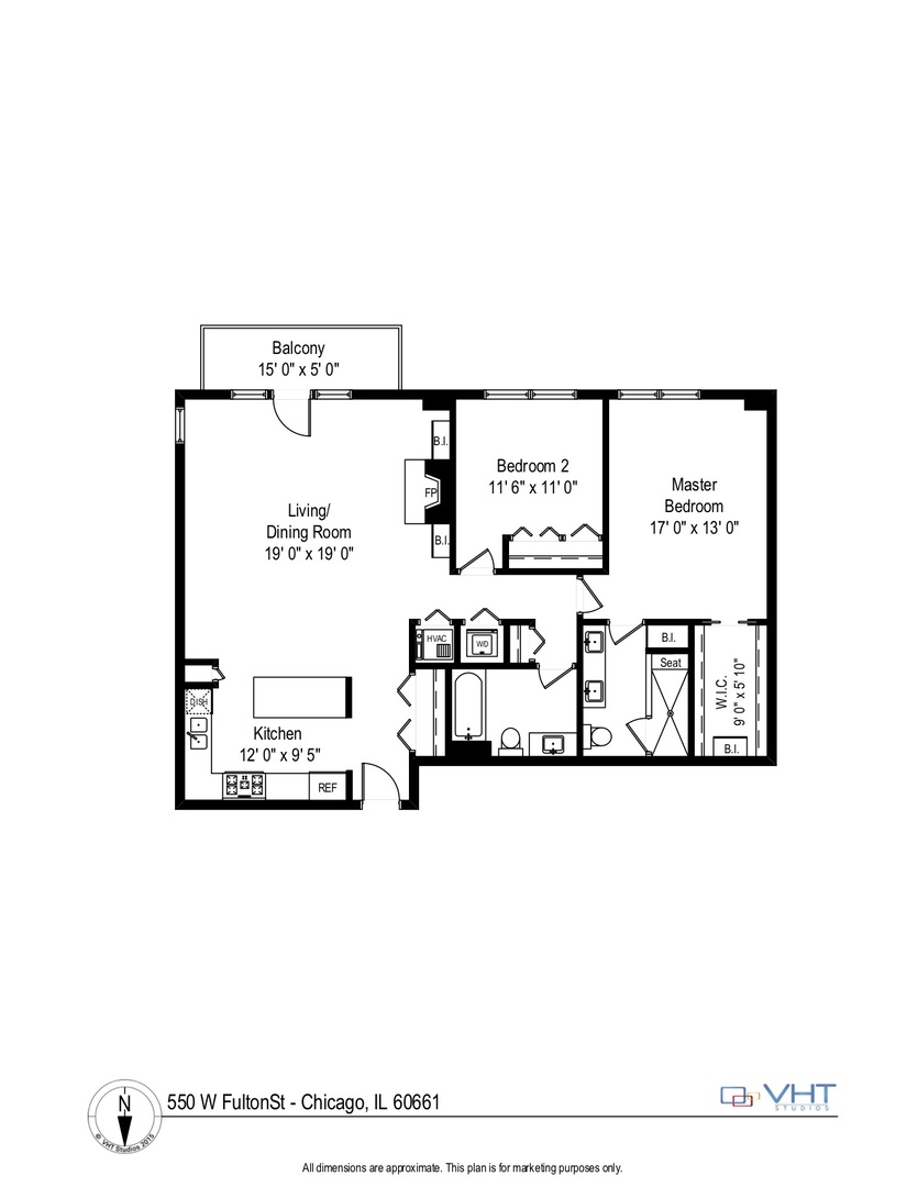 550 W FULTON Street Unit: 306