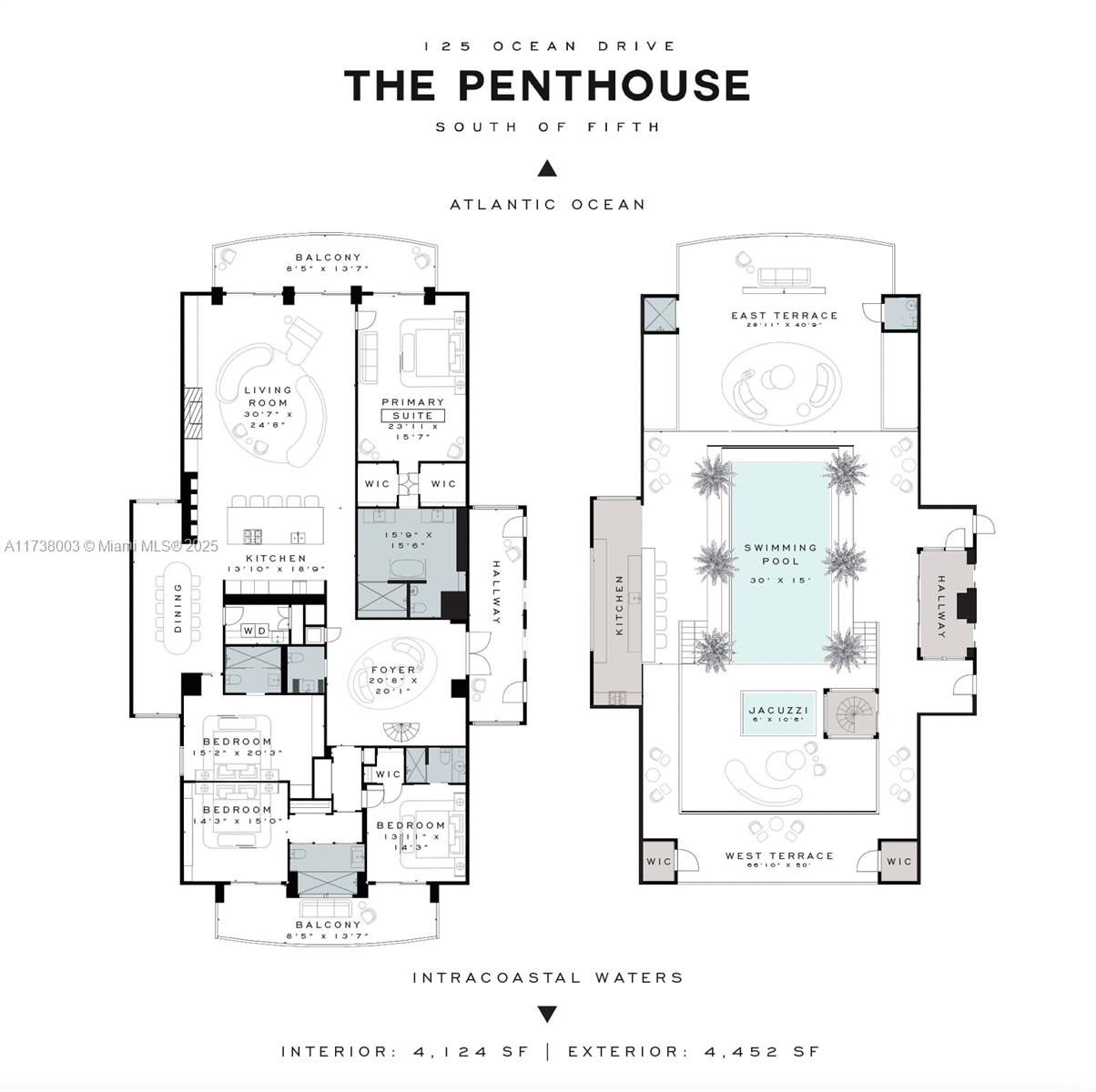 125 Ocean Dr Unit: PENTHOUSE