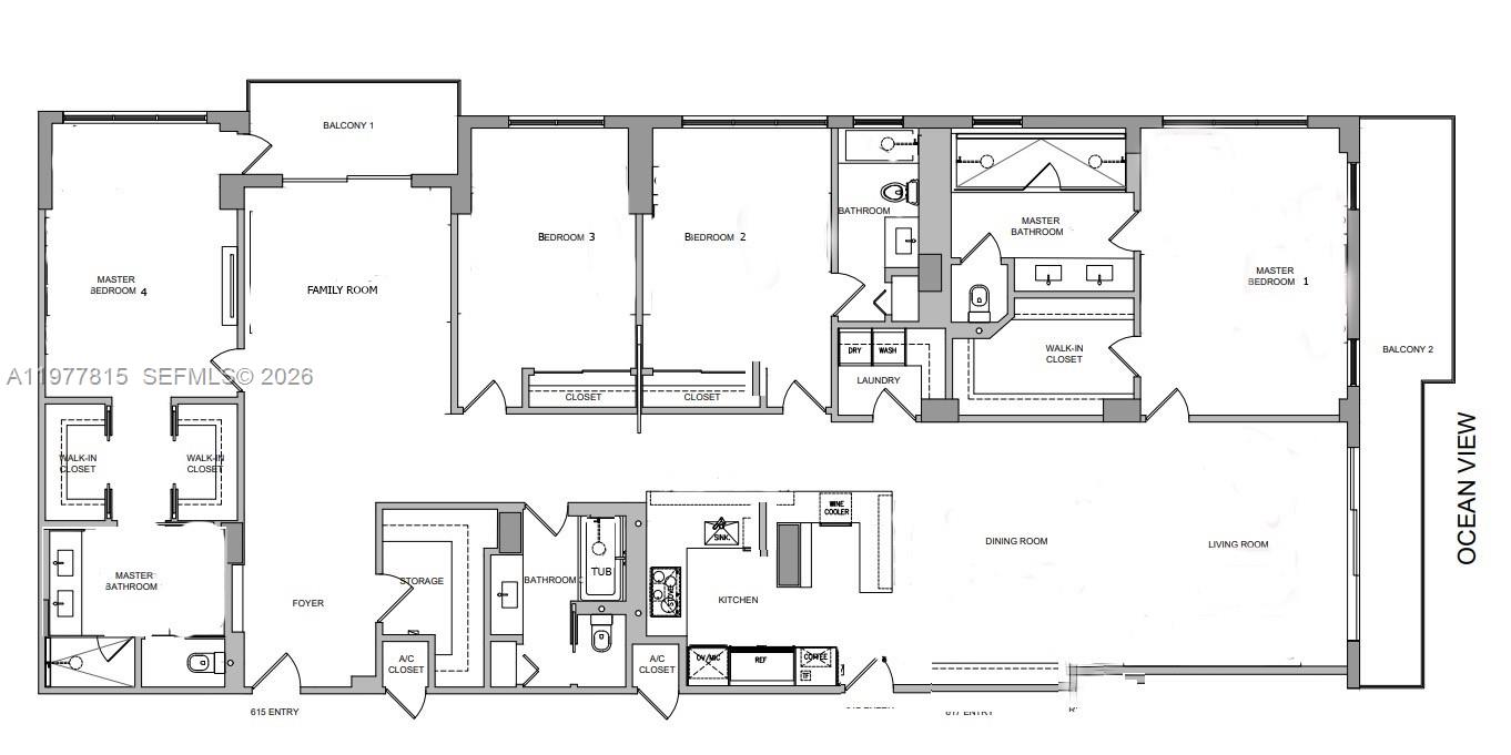 6039 Collins Ave # 617 Unit: 615-617