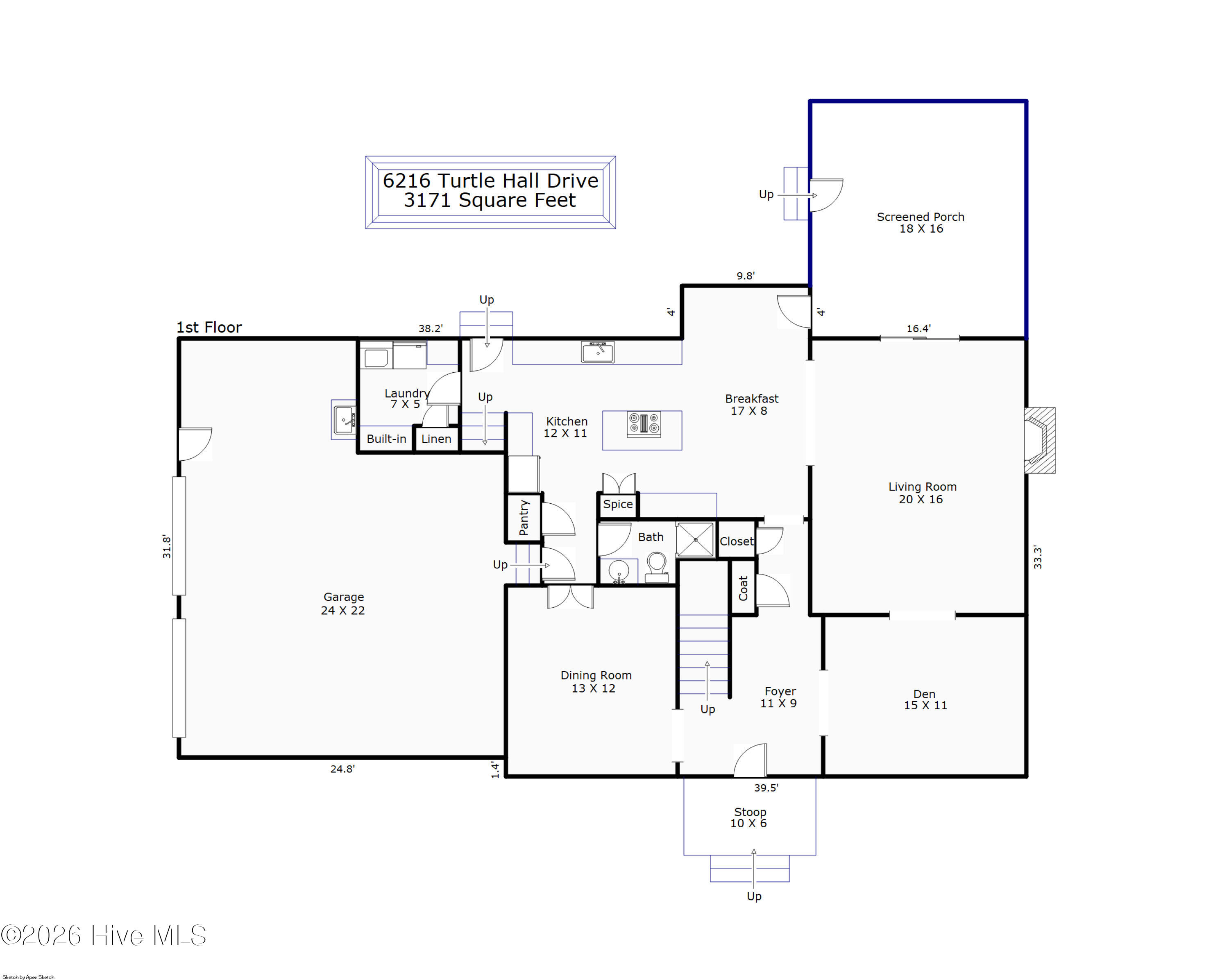 6216 Turtle Hall Drive