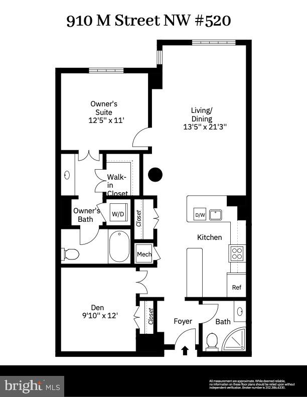 910 M STREET NW Unit: 520