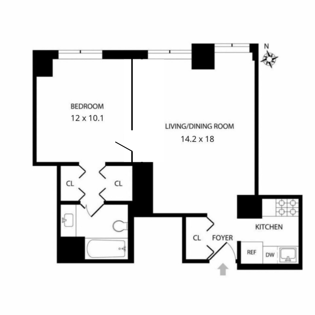 400 E 70th Street 1605