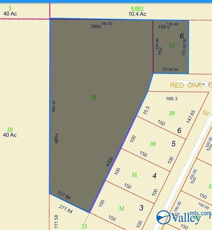 3.08ac Red Oak Drive