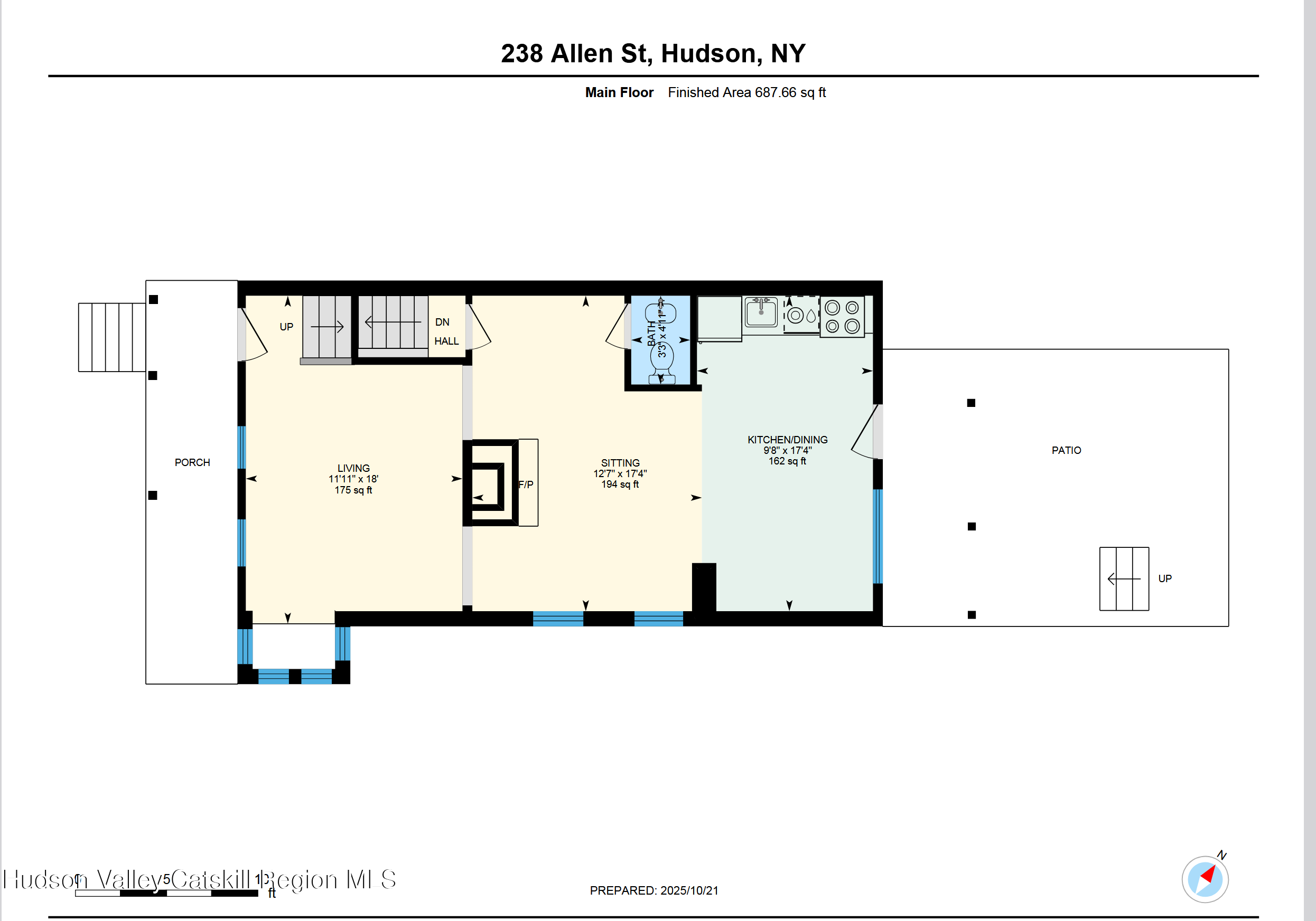 238 Allen Street, Hudson