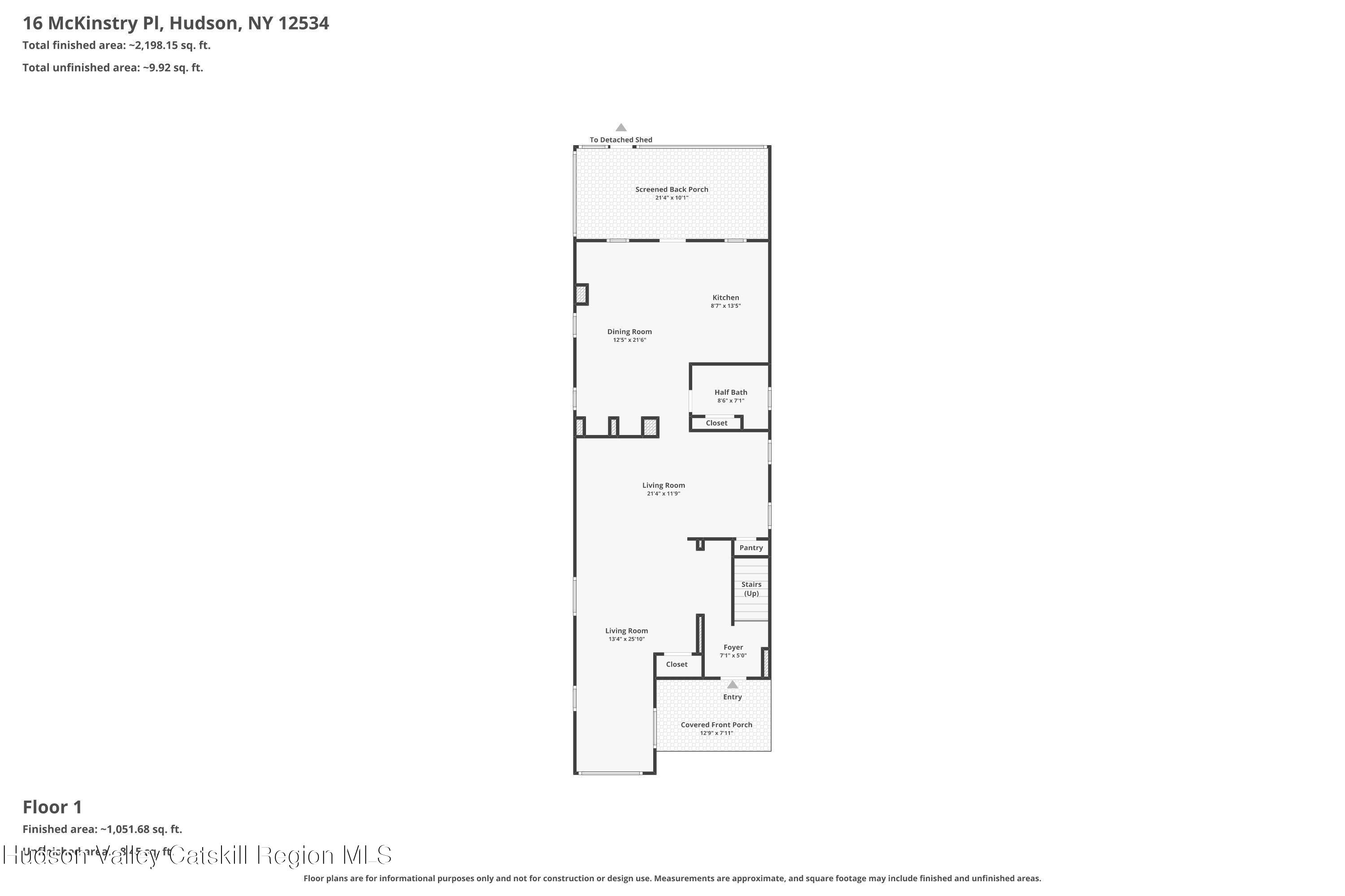 16 Mckinstry Place, Bet Columbia St and Green #1