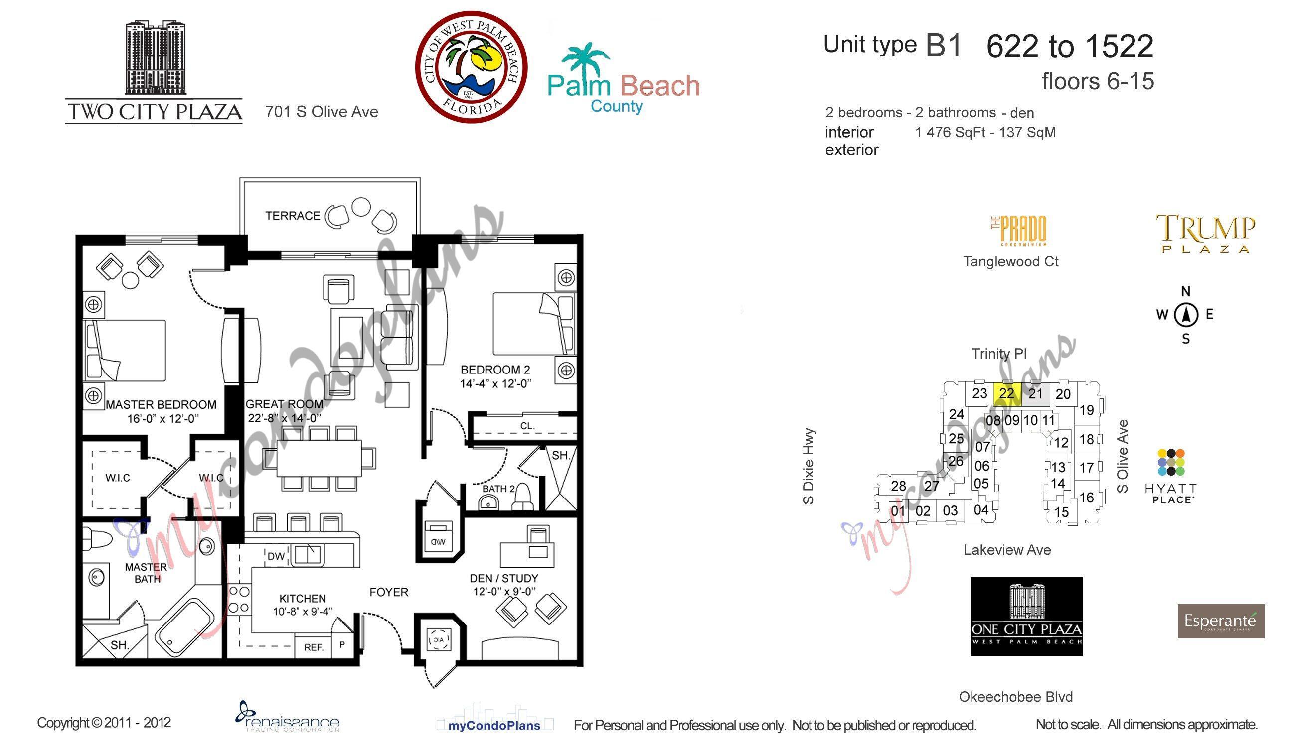 701 S Olive Avenue 1022