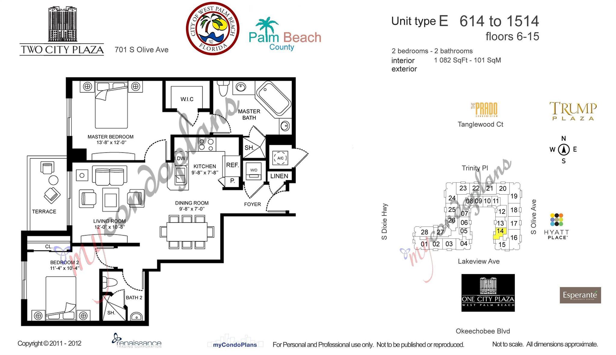 701 S Olive Avenue 1014