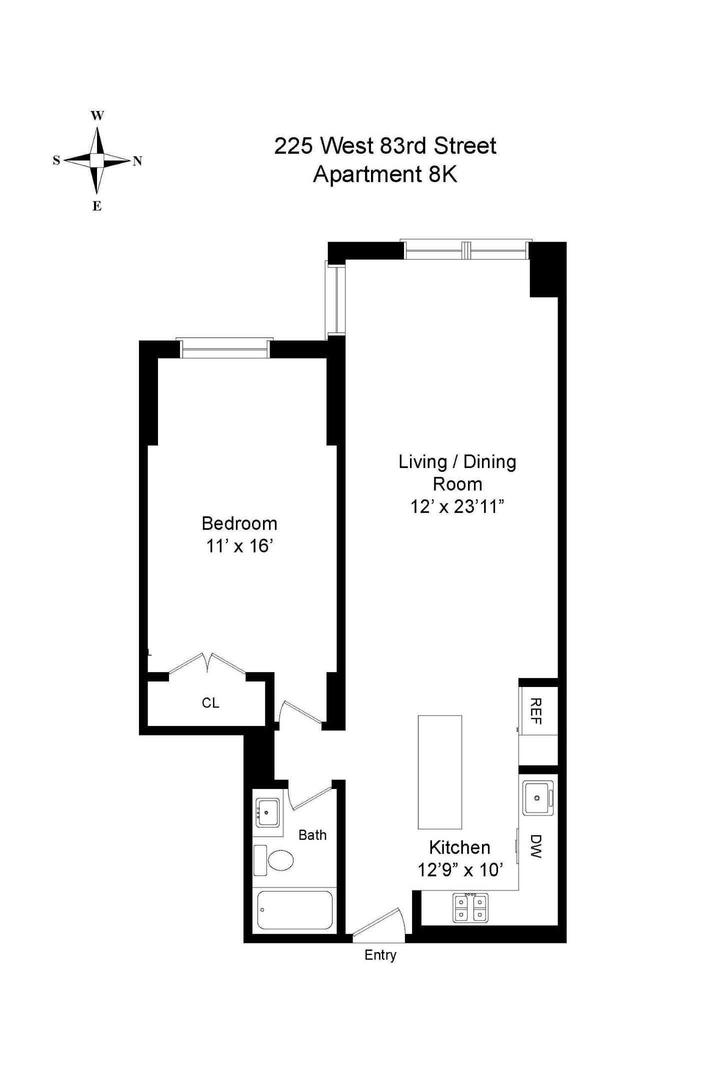 225 W 83rd Street 8K