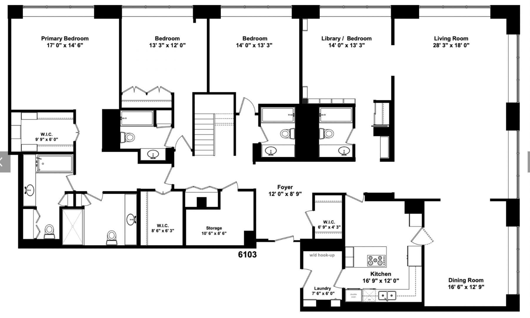 180 E PEARSON Street Unit: 6103-6203