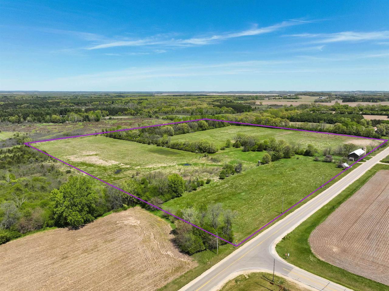 100 acres County J Road