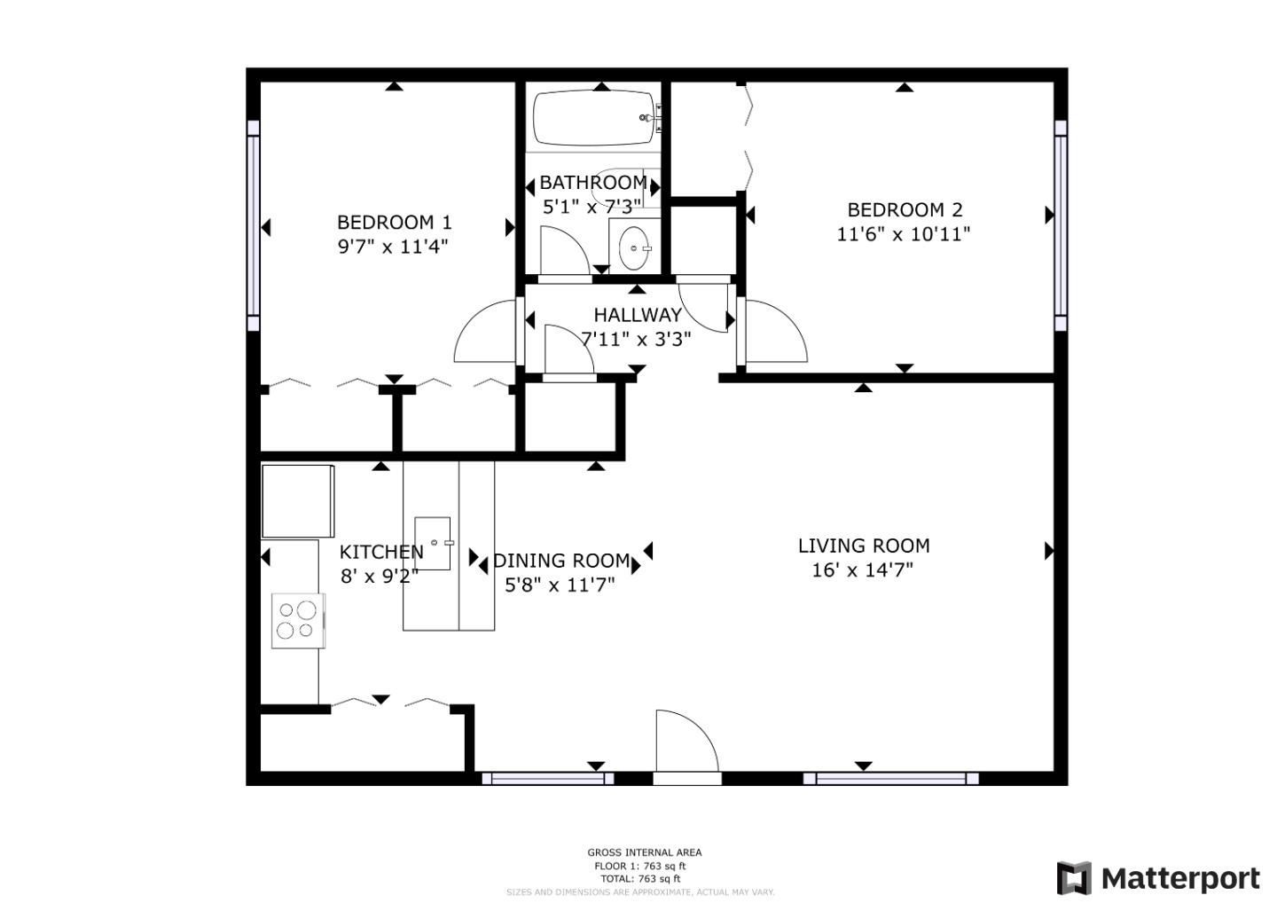 9021 Casals Street Unit: 1