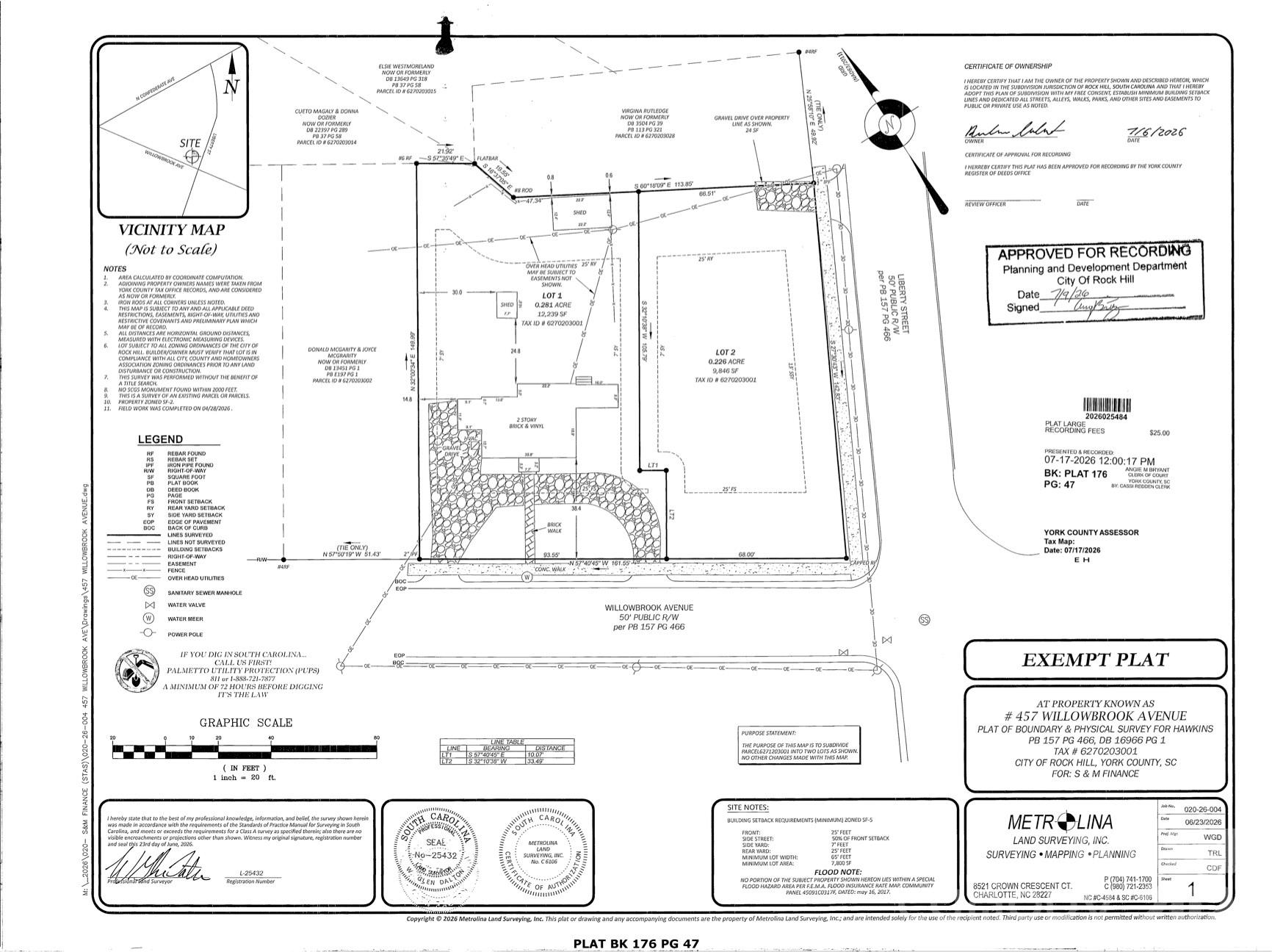 457 Willowbrook Avenue Unit: Lot 2