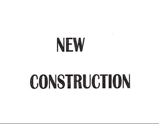 New construction